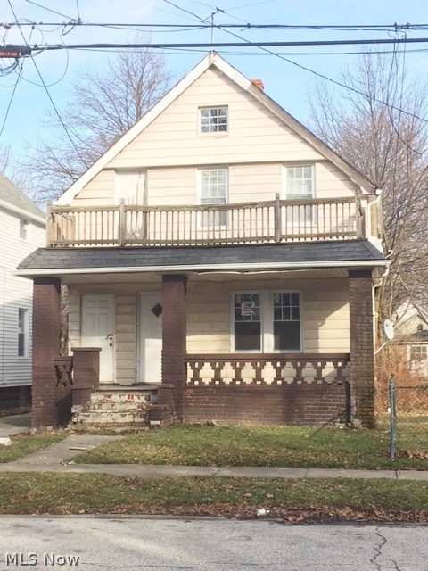 For Sale! Wonderful Colonial Duplex with two units! Each unit has private entrances, 2 bedrooms and one full bath, nice kitchen size and living room and private porch or balcony areas to each unit! Nice sized lot with nice big 3 car garage! Great investment, easy rehab! Won't last long! Contact today for details!