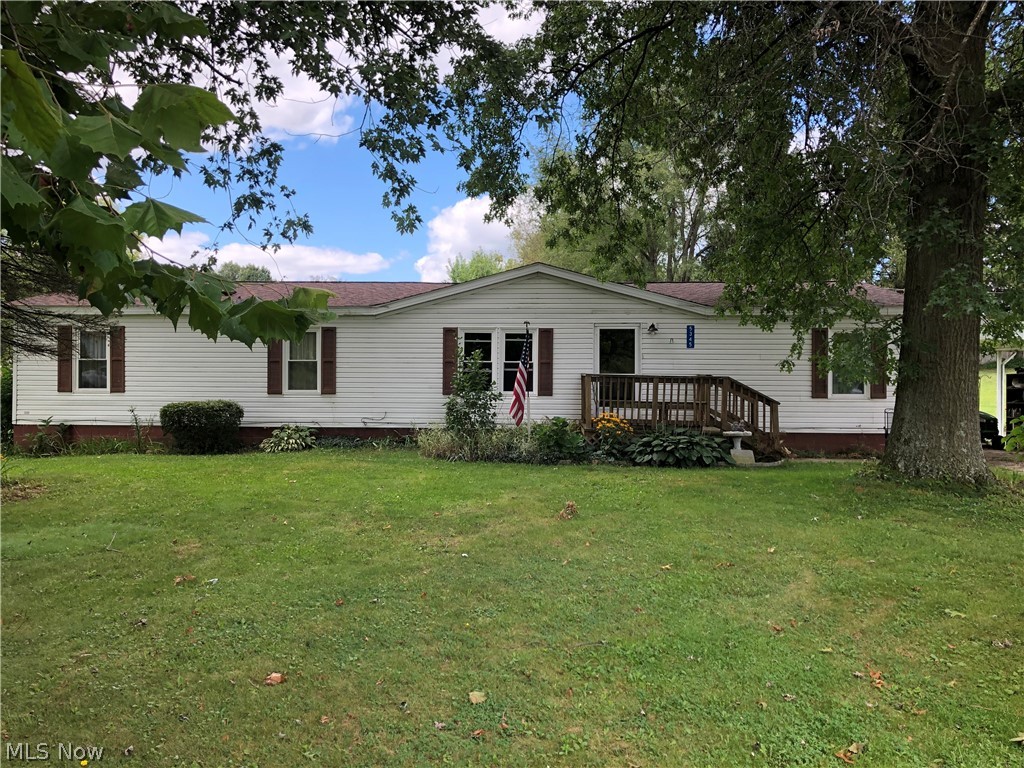 Don't miss the opportunity to see this beautiful two-acre country setting in East Canton!  This lot has a quiet, scenic & wooded view.  The home features all first-floor living with four bedrooms, two full bathrooms and a sunroom with a great view!  This unique open concept layout has a master suite with a large bathroom, two large living spaces, and bedrooms that provide spacious living.  Be sure to notice the second bathroom that has newer updates.  
Updates:  roof and windows 2018, well pump January 2019, furnace 2011, newer stove & dishwasher,  new insulation in ceilings.  **Septic needs replaced, selling as is** cash or may qualify for rehab loan