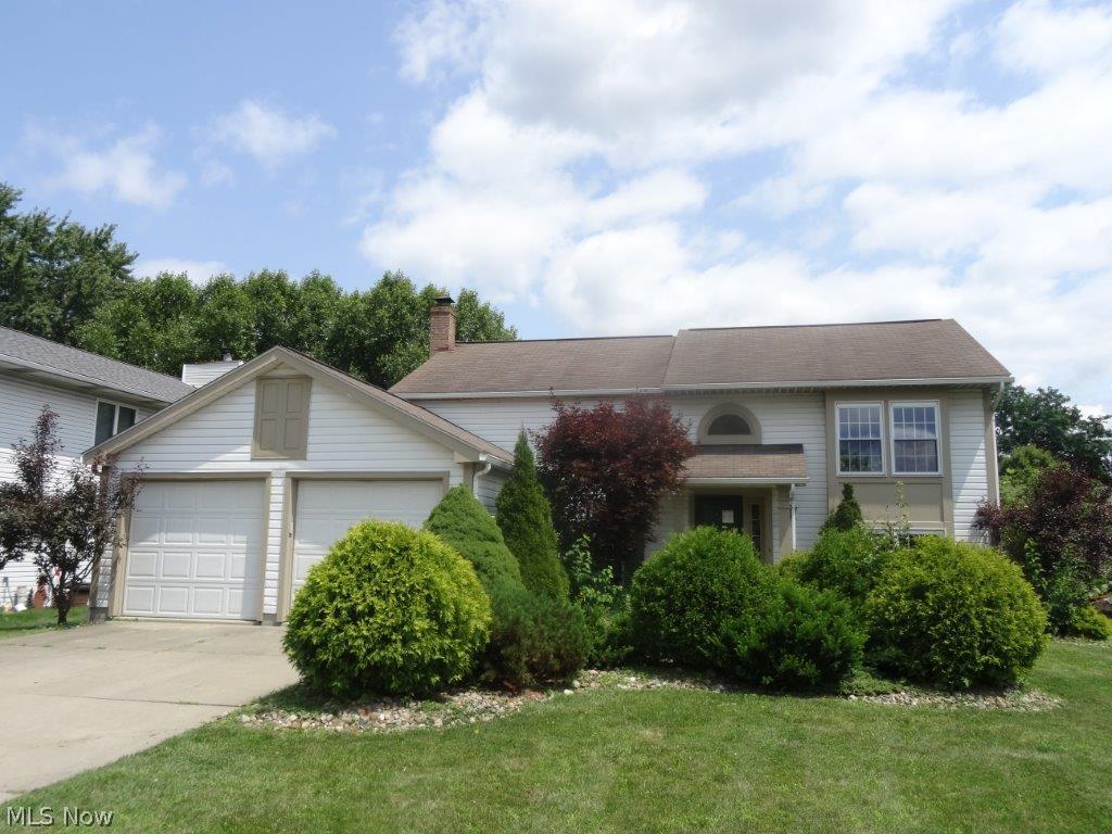 Absolute gem in Kelsey Creek Estates.  Take advantage of a rare find in Cuyahoga Falls with this newer bi-level home completely updated inside. Spacious home features 4 bedrooms and 2 full baths, modern updated bathrooms, and kitchen complete with new stainless steel appliances and granite countertops! Brand new paint and carpeting throughout the house, and a fully finished basement with fireplace. Living and dining room feature vaulted ceilings!  Nice lot and back yard with deck ready for entertaining.  Don't miss out on this great home!