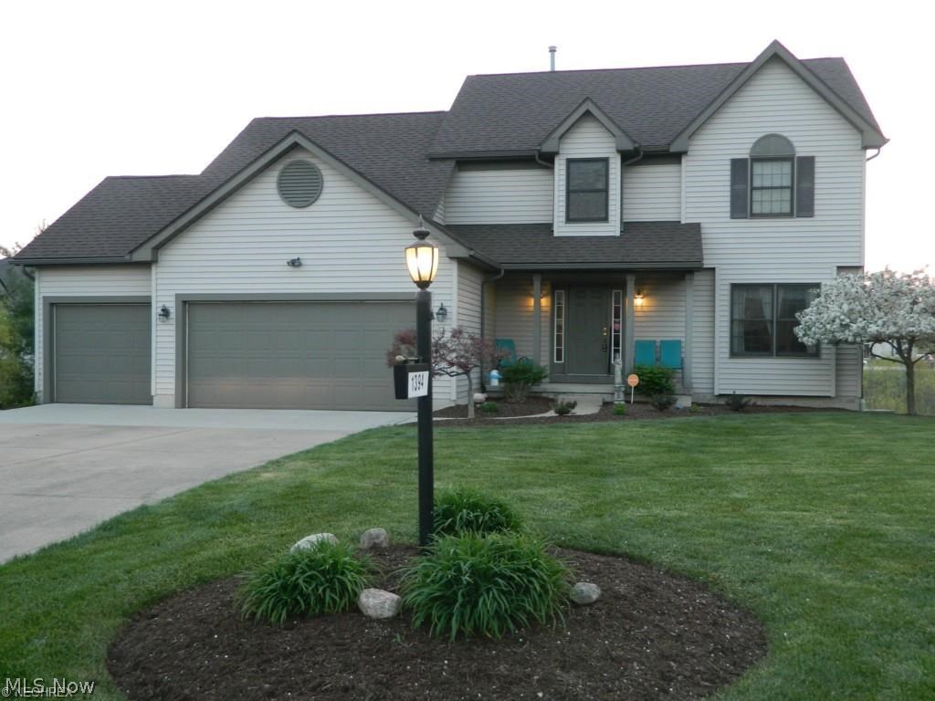 ALL NEW WITHIN LAST FEW YEARS: roof with 30 yr warranty, central air, furnace, hot water tank, stove and carpet throughout! There is nothing to do but move right in, relax, put your personal touches on and in the home, and enjoy the most magnificent sunsets in Brunswick from your deck! All of this in a quality custom home built by Chand with many upgrades! Spacious foyer greets your guests! Open dining room will accommodate large meals and gatherings and a generous-sized kitchen provides ample room to prepare Sunday dinners! The kitchen also has an island and a pantry. Plenty of space and storage! The large, oversized great room has a vaulted ceiling and a nicely appointed gas fireplace. Three car garage w/ hot and cold water. First floor laundry room. First floor office with french doors. Office could also be a guest bedroom. Security system. 10 ft. sliding door leads to your deck. Upstairs your master suite has vaulted ceilings, a walk in closet and glamour bath with jetted tub.Clean