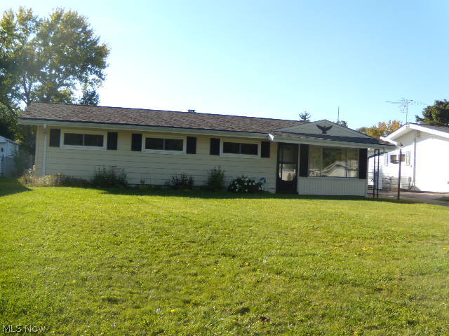 PICTURE PERFECT !!!! You'll be sold the instant you enter this invitingly priced 4 bedroom and 2 full bath ranch. The neutral decor. is just waiting for your personal touches. Up dates include Remolded master bath 2004.Roof 2005, Furnace 2008, Vinyl flooring in the kitchen, bath room and Laundry room 2010.Updated Electric and washing machine 2013. In 2014 second bath was gutted and totally remolded.Replaced outdated title in kitchen. The whole house  including walls, ceilings,window trim,front and back door freshly painted as well as new carpet through.Enjoy the fenced in backyard and covered patio for all your entertaining needs.( Stove- the burners work however the oven does not) the appliances are are a gift to the buyer, however not warranted. Please put this on your "A" list of homes to preview.