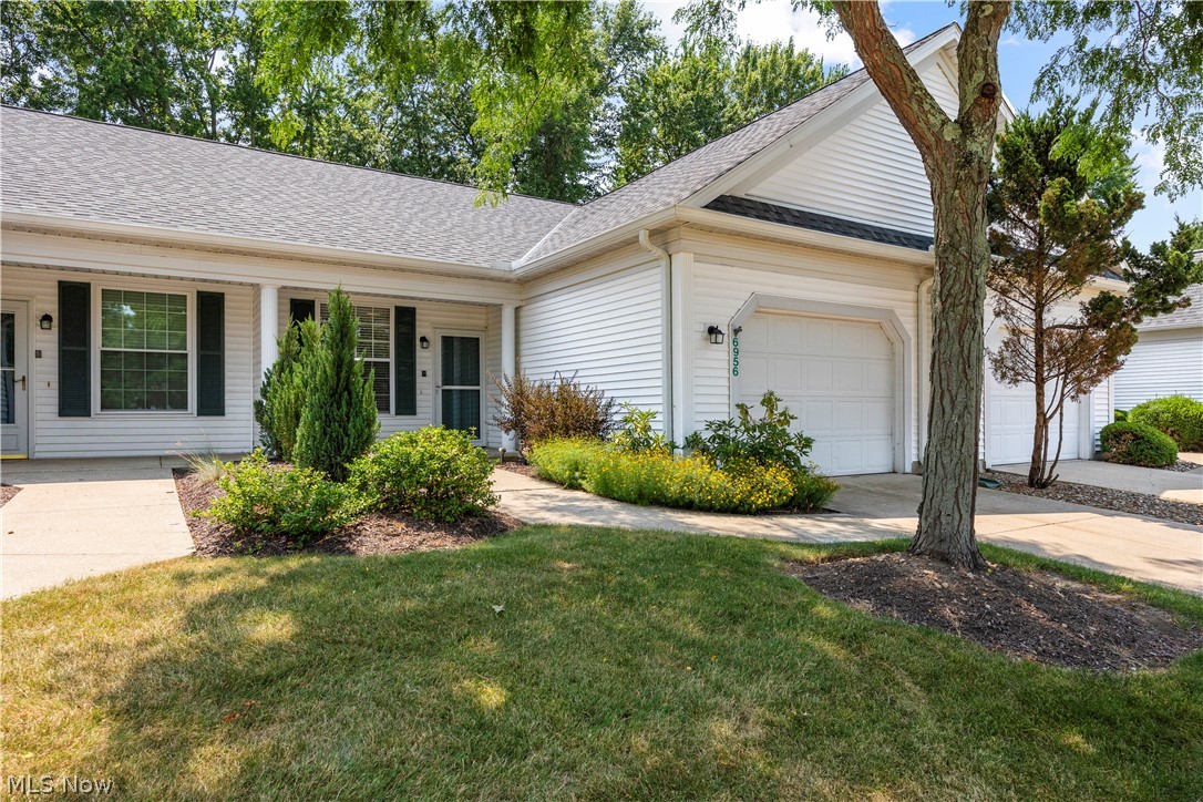 Looking for a 2-bed condo in North Ridgeville with easy one-floor living? Offered at $210,000, this vacant 1,044-square-foot condo at 6956 Cottage Circle includes two bedrooms, one full bath, an attached garage, and a private patio. Built in 2001, the home is ready for quick possession and a convenient move-in. The single-level layout keeps the bedrooms, bathroom, and main living areas together on one floor, creating a practical home that is easy to navigate and maintain. The private patio extends the living area outdoors and offers a welcoming place for morning coffee, casual dining, container gardening, or quiet evenings. An attached garage adds sheltered parking, everyday convenience, and useful storage for seasonal belongings. The vacant status gives buyers flexibility when scheduling a showing and planning their move. This 2-bed condo in North Ridgeville combines a manageable footprint, private outdoor space, garage parking, and immediate availability in one appealing package. Schedule a private showing to explore the layout and see whether 6956 Cottage Circle is the right fit.