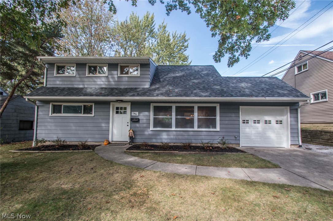 Like new, completely renovated Cuyahoga Falls Cape! The design is magnificent and the updates are endless. Enjoy the brand new kitchen with soft close cabinets, modern tile flooring, stainless steal appliances, sparkling granite counter tops, and dimensional tile back splash. The bathroom has been  completed with custom tile flooring, subway tile shower, and new vanity. Throughout the house you will be amazed with new flooring, fresh paint, modern light fixtures, and new doors and trim. Mechanically, the home has been updated with a new electric panel and wiring, and a new air conditioner. The home is conveniently located to all Cuyahoga Falls has to offer. Enjoy time at the Newberry Park across the street, minutes to Portage Crossing shopping, the new Menards and Downtown, and have convenient highway access. Call today for your private showing, this home will not last!