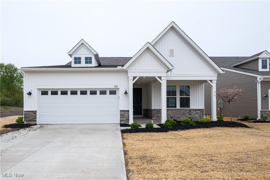 Enjoy resort style living in your beautiful well-appointed modern ranch style home in Columbia Station's 55+ Hickory Greens Community. The Mystique new home design boasts an open layout perfect for entertaining. This Quick Move-in home offers a private Owner’s Suite nestled at the back of the home complete with owner's spa and walk-in closet. Each home is built with quality that you've come to expect from Del Webb. The home boasts 2784 square feet, 3 bedrooms, 3 bathrooms complete with a covered deck overlooking a serene, wooded backyard.  Enjoy dining in your cafe just off the luxury kitchen complete with quartz countertops and soft close features are a must on your 42" Aristocraft cabinetry. Host your family or out of town guests in your spacious upstairs loft with their own bedroom, walk-in closet, and full bath. This Mystique offers a fully insulated tandem garage with 4ft extension, which can accommodate a 3rd car or golfcart.

Del Webb community is the perfect place to pursue your passions or find new ones.  Featuring resort style amenities such as a 14,300 sq foot clubhouse, a 5 acres+ walking paths, pickle ball and full swing golf simulator.  You will love our opportunities to stay active with a full-time lifestyle director coming soon. You can join social clubs, interest groups and year-round community events.