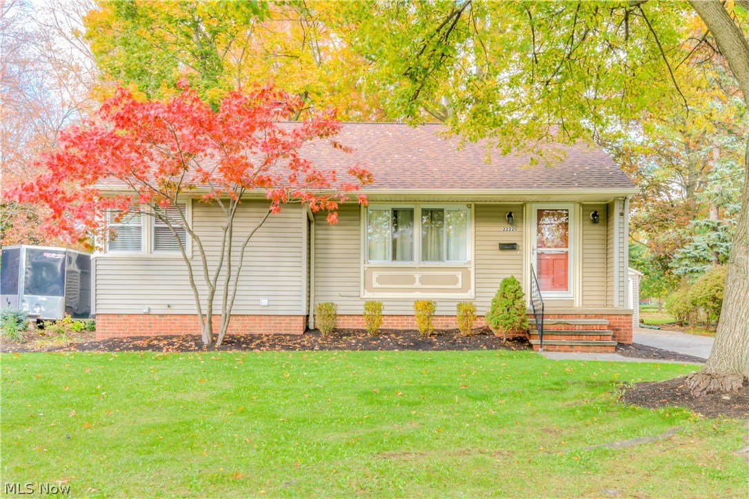 Extensively updated open feel & move in ready, 3 bedroom, 2 bathroom with a fully finished basement, man cave with bar and pool table. Huge private fenced in backyard with two car garage, fire pit and patio, great for guests and entertaining. Updated bathrooms with gorgeous marble floor tiling and kitchen sink and backsplash.  Premium appliances, including the washer and dryer which are almost brand new!  Recent kitchen and bathroom updates bring the home together!  Newer replacement windows with Venetian blinds, premium ceiling fans and light fixtures. Plenty of storage with attic space and attached shed off the two car garage. Waterproofed basement, central air, blown in insulation for attic and walls saves money on utilities, updated wiring, new premium storm doors, newer water heater and Newer roof & gutters!!! Set up a showing today!!