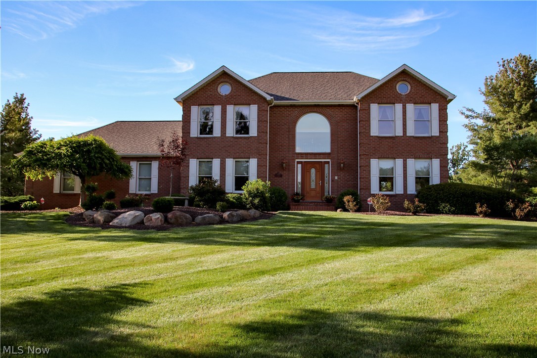 Stately Colonial surrounded by 1.87 acres, has been pre-inspected by ASHI certified inspector. Two story foyer splits the Living and dining rooms (trayed ceiling) french doors. Updated kitchen features Granite counters, and planning desk.. Two connected decks extend the entire back of the home with access from the Den, kitchen, and family rooms. Furnace and air 2005, roof 2010, basement rec room and bath 2015, family bath 2016,  The property also includes public water. The owner has mutin bars for all windows Utilities Water $29.00, Electric $142.62, Gas $75.76 (12 month averages)