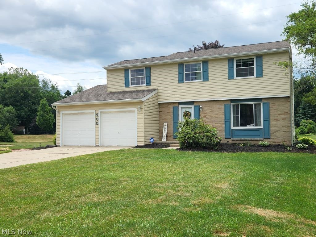 Come view this quality updated colonial with open and circular floor plan with neutral decor in prime location. At first glance of this move-in ready home, you will notice the clean landscaping, attractive exterior and a well-maintained backyard which sits on a half of an acre. A nice-sized two tier deck with adjoining fire pit awaits you for an ideal place to mingle and relax with family and friends. Once inside you will notice the well-maintained ceramic tile and carpeted floors. The refreshed eat-in kitchen with beautiful tile flor opens up to further space in the fireplaced family room, dining room and half bath. The second floor includes a newly created master bedroom suite featuring a tiled 2 person shower and tile floor.. There are 3 additional ample-sized bedrooms on the 2nd level. The finished lower level is perfect for an at home office, play room or an extra living space and plenty of extra storage. All this plus minutes from the community rec center, local parks, shopping, restaurants,  and highways. Recent updates include furnace (2020) AC (2020), roof (2018), full bath (2022), upstairs carpeting (2022), windows, and fresh paint in most areas. Home has clear POS certificate.