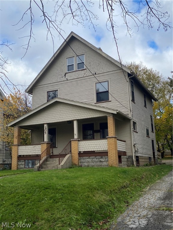 This nice 3 bedroom, 1 bath two-story includes a living room with fireplace, formal dining room, eat-in kitchen, original woodwork, leaded glass doors, and full basement. Fresh paint and brand new carpet make this home move-in ready!