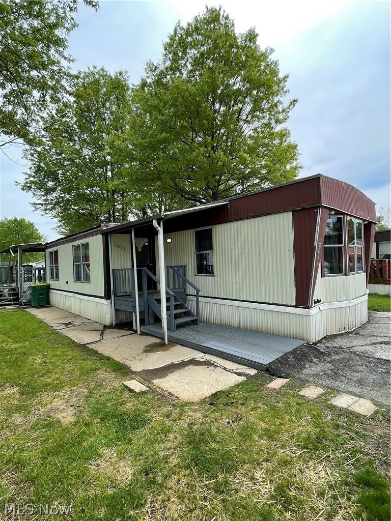 Welcome home to this 1985 manufactured home. This home features 2 bedrooms, 2 full baths The rooms are sized for comfort and seller has made some improvements . This home is priced to sell and the seller is extremely motivated. With a corner lot there is a great yard with ample place to enjoy the outside. All parties must apply to the park for approval and check with pet allowances and restrictions. Lot rent is $595.00 which include water, sewer and trash. The seller is selling as-is condition.