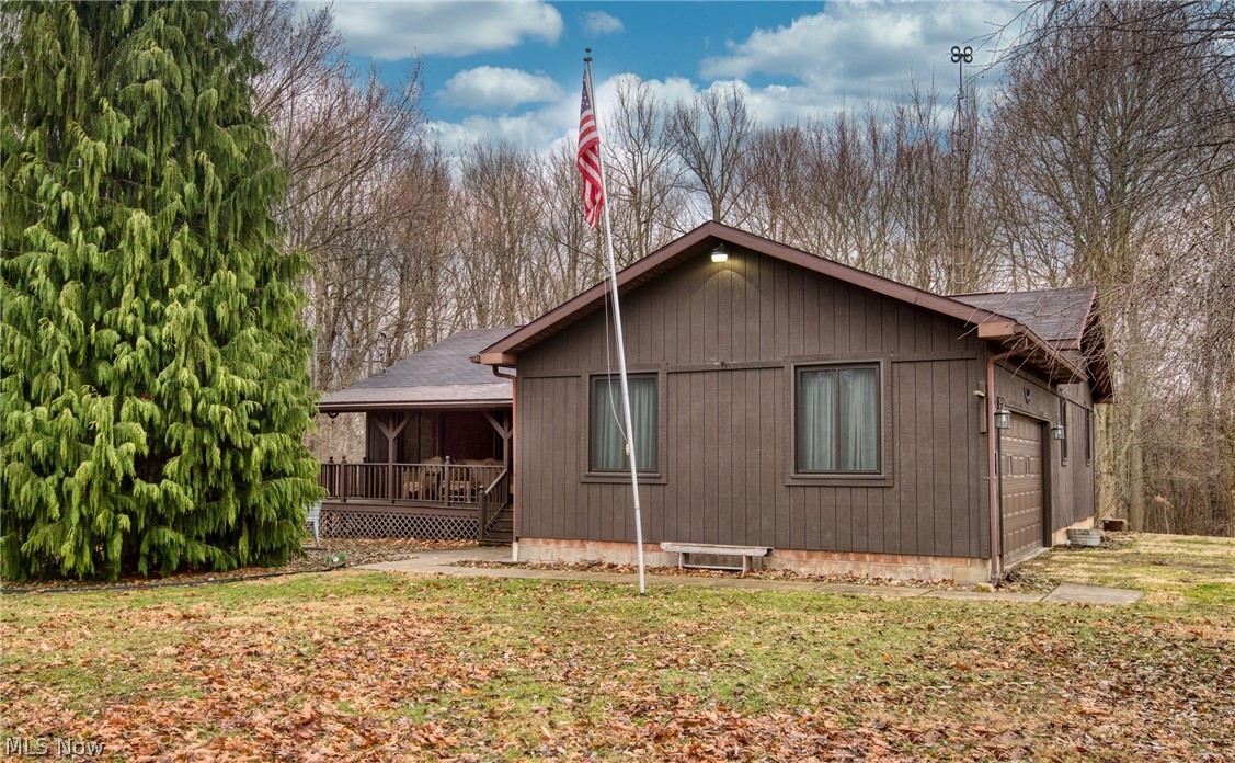This is a beautiful 3 bedroom 2 1/2 bath ranch home has approx. 1312 sf of living space. Home features large living room with a unique wood burning fireplace and a nice eat-in kitchen. Beautiful front porch to relax and enjoy your morning coffee and a large back deck to relax and view the back yard. 2 car attached garage. Full basement with lots of storage and laundry room. Come make this home your own today.