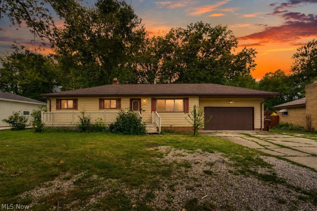 Welcome to 2484 Dover Center Road—a classic, lovingly maintained 3-bedroom ranch offering a rock-solid foundation, classic hardwood floors, and incredible potential for your personal updates. The main level features a bright, comfortable layout leading out to a spacious sunroom that captures peaceful, year-round views of the deep, wooded backyard. Downstairs, the expansive full basement doubles your living footprint with a massive recreation room, a convenient half bath ready for your touch, and endless utility and storage space. Complete with an attached 2-car garage and a welcoming front porch, this home boasts an unbeatable Westlake location within easy walking distance to top-rated schools, the public library, and the Rec Center, and just minutes away from shopping and dining at Crocker Park. Bring your design ideas and make this well-cared-for home yours today!