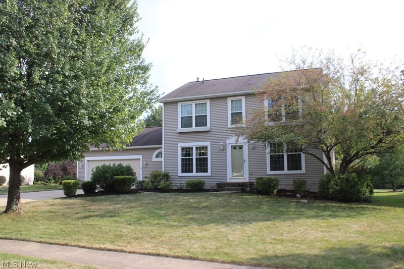 Wonderfully updated 4 bedroom home in the Pebblebrook Allotment of Plain Township is a rare find! Enjoy the almost 3/4 acre treed park-like setting that even comes with it's own tennis court, and a secluded wooded back area with a little creek too. Enjoy all the great updates that include new windows, central air, lighting, and flooring. The chef will certainly appreciate the new granite countertops, stainless appliances, center island, backsplash and sink. Master bedroom boasts two walk-in closets, garden tub, shower and ceramic tile flooring. Second bedroom also has walk-in closet. 4th bedroom in lower level  could easily be used as an  office or bonus room. Spacious Recreation Room  makes a great play area too. New deck with vinyl railings overlooks the wonderful backyard. Tennis court also makes a perfect spot to roller blade, bike ride, or play basketball.  Get this quick! It's move-in ready.