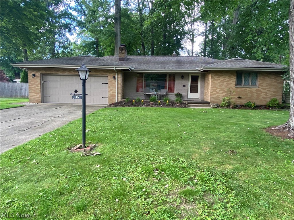 All brick beautiful ranch, near Mill Creek Park. This well-maintained beauty has many updates ,yet the character and charm remain. Some of the updates include adding central air, refinished hardwood floors, newer appliances, painting interior, updating bathroom except tub, new kitchen counters, floor and backsplash, and extending opening from kitchen to dining room. Sump pumps 2025, water tank 2024 and more. The seller put a new garage door, fire pit, shed, landscaping, composite deck in back yard, which is also fenced in. Lots of room for parties or to relax in the peaceful setting. Partially finished basement adds additional living space that is ideal for parties, another bedroom or office, half bath, full bar and more. This home is so well maintained, with so much to offer. Call for your private viewing and make this yours!