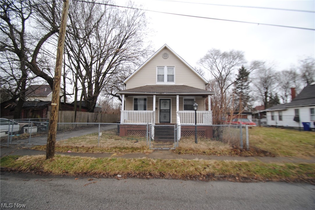 Tremendous Potential ....  A Fixer Upper and Flipper's Dream .... Huge 1,735 SF Cape Cod .... Vinyl Siding Cape Cod .... 3 Large Bedrooms plus 1st Floor Office That May Be Converted to a 4th Bedroom .... Inviting Living Room .... Eat In Kitchen .... Formal Dining Room .... 1st Floor Full Bath .... Covered Front and Rear Porches ... Needs TLC .... Loacted Near Cleveland Clinic Main Campus and Opportunity Corridor .... Priced Very Attractively To Sell .... Availability Subject to Short Sale Approval .... See Broker Remarks