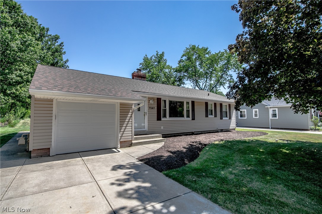 Welcome to 7147 Big Creek Parkway in highly desirable Middleburg Heights.  This home is close to it all!  Short distance to highways, shopping and entertainment all while being able to enjoy the picturesque wooded scenery that the Metroparks has to offer.  This 3 bedroom, 1 bath home sits on just less than an acre and has had many updates since 2016.  The current owners refinished the original oak floors, replaced the garage door, A/C & furnace, floors in the laundry room, ceiling fans were installed in the kitchen and master bedroom, backsplash in the kitchen and added storage to the laundry room.  In 2017 the roof was replaced.  This home includes all appliances including the washer and dryer set.  All you have to do is move right in and enjoy this wonderful home.  Call today for more details!