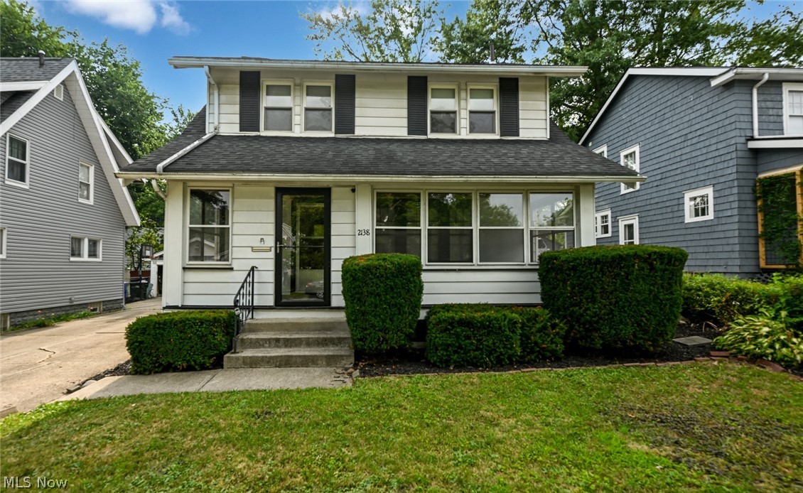 Charming Cuyahoga Falls Colonial full of character! This 3-bedroom, 2-bath home offers 1,312 sq ft of classic charm blended with everyday comfort. Gleaming hardwood floors and rich wood trim flow through the living and dining areas, while the cozy fireplace adds warmth to gathering space. A bright sunroom off the front provides the perfect spot for morning coffee or a quiet reading nook, and the eat-in kitchen offers ample cabinetry for the home chef.

Upstairs you'll find generously sized bedrooms with great closet space, plus a full basement offering excellent storage or workshop potential. Outside, enjoy a fenced-free, low-maintenance 0.11-acre lot with a detached 2-car garage — rare finds in this price point.

Situated in the desirable North Haven subdivision within the Cuyahoga Falls school district, this home combines classic 1928 architectural charm with modern-day convenience. Don't miss this opportunity to own a piece of Cuyahoga Falls history — schedule your showing today!