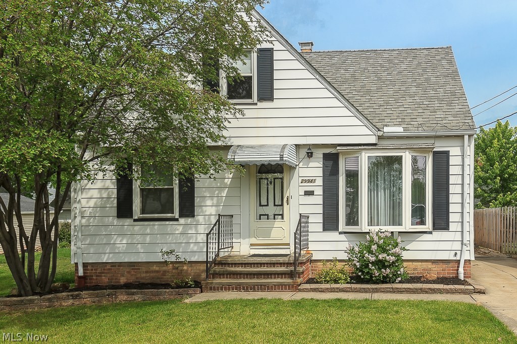 Why rent when you can own this charming three bedroom, one bath bungalow that is perfect for first time home buyer or someone that is downsizing!  Less than two blocks to Wickliffe Senior Center/Community Center, Jindra Park which offers a variety of activities (tennis court, baseball diamonds, walking track and basketball courts) along with a newer community pool, schools, shopping and easy access to I-90 and Route 2!  So much potential in this remodeled kitchen with plenty of space and cupboards (includes all appliances). Living room with bay window is the perfect place for family time. Gorgeous marble surround in the main bathroom.  On the first floor you will find the Master bedroom and an additional bedroom.  Both bedrooms have hardwood flooring. Second floor features gleaming knotty pine wood floors; this bedroom can be used as a Master Bedroom as well, if desired. Finished lower level boasts new vinyl flooring in the spacious recreation room; other side is your laundry room with
