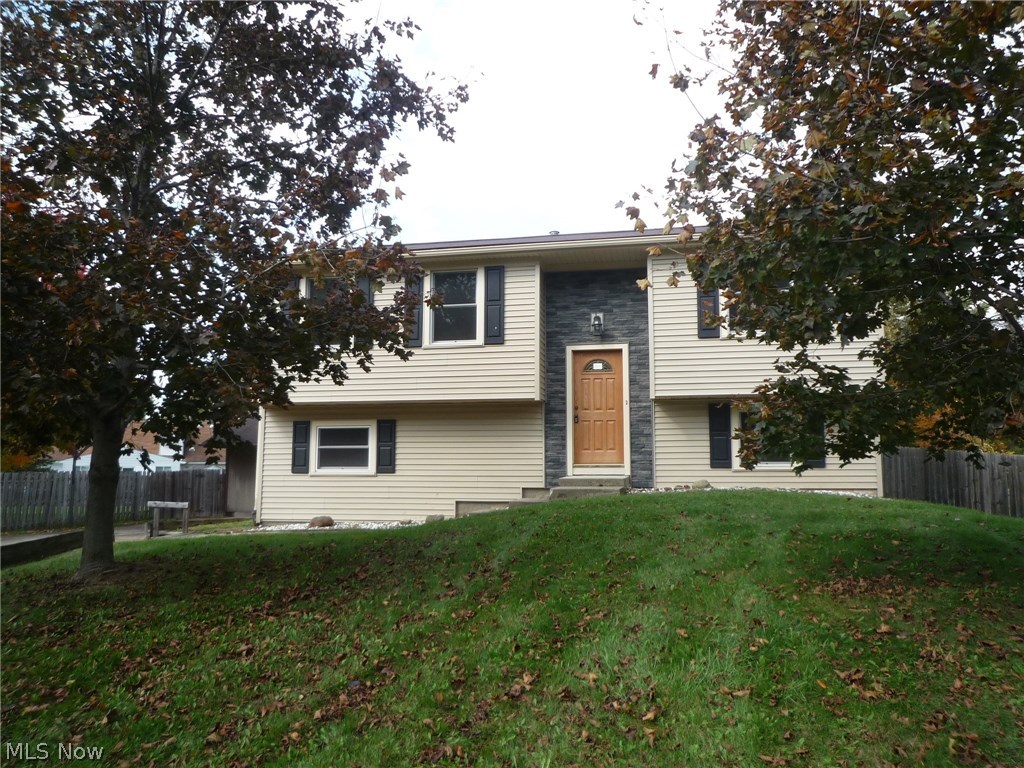 What a nice find!  Oversized Bi-Level on a big, fenced, private and level lot!  Sit on either of your multi-level decks and enjoy your domain!  Oversized 2 Car Garage as well!  MBR on main level, and 2 BRs on lower level.  2 Full Baths.  Close to shopping in all directions.  This is a Fannie Mae HomePath Property.