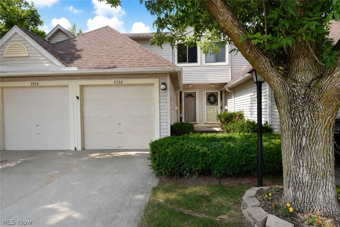 Welcome home to this beautifully maintained townhome in the desirable Sandpiper community! Offering nearly 1,500 square feet of finished living space, this move-in ready home features 2 bedrooms, 2.5 bathrooms—including a convenient half bath on the main floor and full baths on both the second level and finished lower level. The inviting living room centers around a cozy fireplace, creating the perfect gathering place for relaxing evenings or entertaining friends and family. The finished lower level provides valuable additional living space ideal for a family room, recreation area, home office or guest suite.  Step outside to your private patio overlooking a peaceful green space—perfect for morning coffee or unwinding after a long day. An attached garage plus abundant guest parking add everyday convenience. Located just minutes from I-480, I-77, I-176 and downtown Cleveland, this home offers exceptional accessibility while tucked away in a quiet, established community. Residents of Sandpiper enjoy amenities including Community swimming pool, tennis courts, playground, beautifully maintained common green spaces, snow removal, landscaping, exterior maintenance, water, sewer and trash service included through the association (buyer to verify current HOA fees and inclusions). Whether you're a first-time buyer, downsizing, or looking for low-maintenance living, this well-cared-for home offers exceptional value at a competitive price.