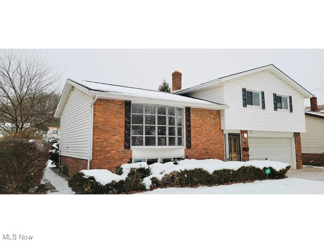 This spacious 3 bedroom 1.5 bathroom split level has been updated with neutral colors and lots of natural light.  There is a large bay window in the livingroom, that opens to the dining room and kitchen.  The kitchen has sliders out to the deck. There is a fenced in back yard, 2 car detached garage and so much more.  Don't miss out!