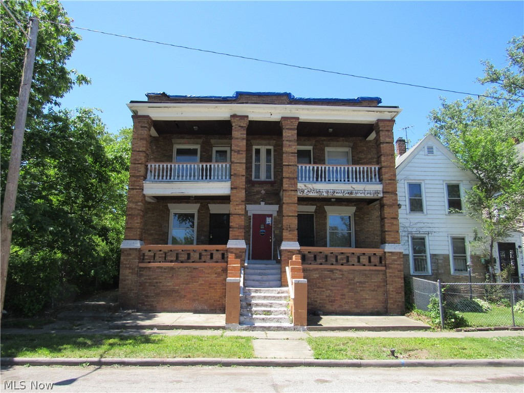 Exceptional investment opportunity in Cleveland's growing Glenville neighborhood! This all-brick 6-unit apartment building offers investors the chance to generate significant cash flow with a projected rental potential of approximately $1,200 per unit per month. The property features spacious apartment units, many with vinyl replacement windows, while some kitchens and bathrooms appear to have been updated, providing added appeal for future tenants. Each unit is served by its own forced-air furnace, offering individual heating systems and added convenience for property management.

The solid brick construction provides durability and long-term value for any investor's portfolio. Conveniently located just minutes from the world-renowned Cleveland Clinic, Case Western Reserve University, and the cultural and educational amenities of University Circle, this property is ideally positioned to attract tenants seeking proximity to healthcare, education, and major employment centers.

Whether you're looking to expand your portfolio or acquire a value-add multifamily asset with strong income potential, this 6-unit building presents an outstanding opportunity. With potential gross rental income approaching $7,200 per month at market rents, the numbers make this property worthy of consideration. Sold as-is.