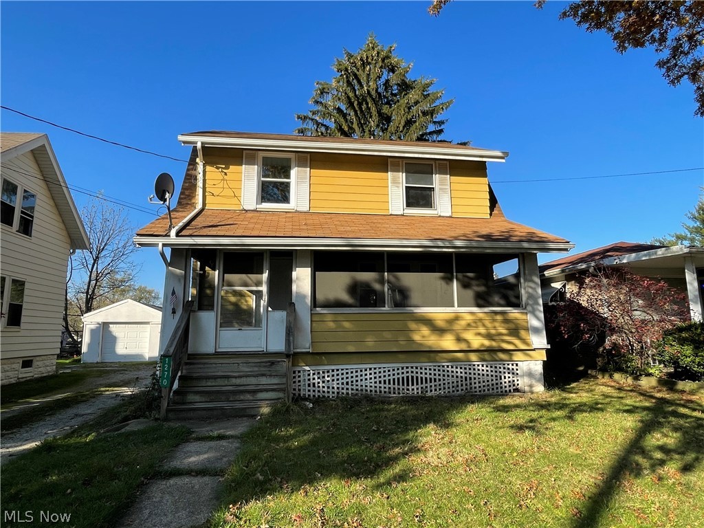 A nice Firestone Park colonial with 3 bedrooms.  There are many updates.  The large living room opens to the formal dining.  There is a full basement, front porch, and a nice yard.