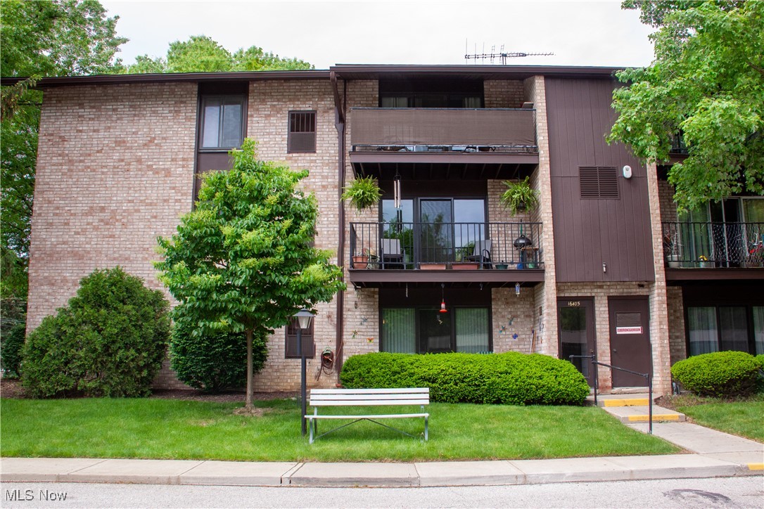 Welcome to 16475 Heather Lane, Unit 202! Nestled in the sought-after Misty Lake Village Condo subdivision, this fully renovated second-floor unit is ready to move in! Luxury Vinyl Plank flooring flows seamlessly throughout, creating a modern and cohesive look. In-Suite laundry area comes complete with stacked laundry center. Spacious living room opens to the dining area with a stone accent wall that flows into the beautifully renovated kitchen complete with an abundance of solid wood cabinetry with soft close doors & drawers, stainless steel appliances, and quartz countertops. The contemporary full bath adds to the stylish charm of this home. The Master Bedroom boasts a walk-in closet with shelving! Second bedroom could be a home office! All utilities included except electric.  Located in the Berea City School District, this condo is ideally situated near highway access, rec center, shopping, and a variety of restaurants, and airport, making daily living and commuting a breeze. Additional perks include a covered carport and private storage locker. Misty Lake complex offers a picnic area, pavilion, playground, and walking trails. Schedule your showing today and discover the perfect combination of comfort and convenience in this beautifully modernized condo! Just bring your boxes and move right in!