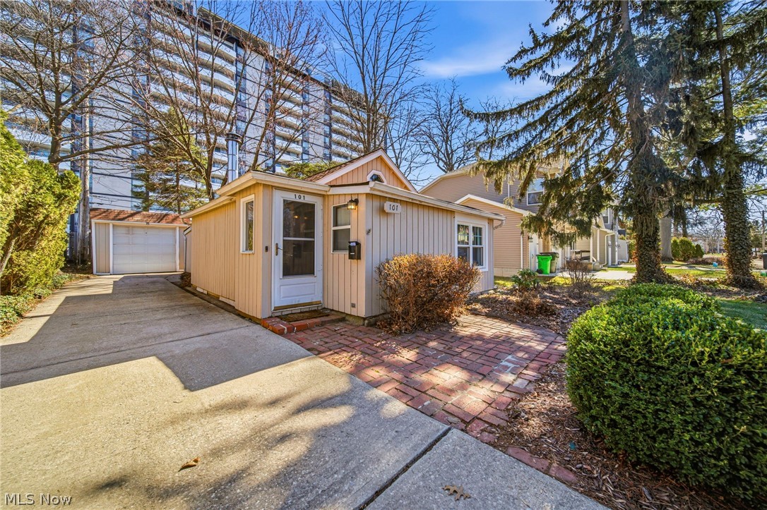 Welcome to this charming 1-bedroom, 1-bath cottage located just five homes from the shores of Lake Erie! This cozy, thoughtfully updated home offers an excellent opportunity for affordable homeownership with the convenience of one-floor living and low-maintenance upkeep. Enjoy lake views right from your front yard and the peaceful setting of this lakeside neighborhood.
Inside, the home features a warm and inviting living room with newer plush carpeting and a beautiful wood-burning fireplace with an arched brick surround, creating the perfect cozy focal point. The bedroom also offers newer carpeting for added comfort. The kitchen has been tastefully updated with white shaker cabinets and quartz countertops, providing a clean and modern feel while maximizing functionality. A versatile enclosed front room adds valuable flexibility and could serve as a home office, TV room, playroom, or even a makeshift guest bedroom.
Outside, the backyard features a stamped concrete patio ideal for relaxing or entertaining, along with a one-car detached garage.
The location offers access to some of Euclid’s best amenities. Nearby Sims Park features nearly 300 feet of Lake Erie shoreline, a fishing pier, disc golf course, and access to the scenic 1.8-mile lakefront walking trail. The park is also a favorite destination for bird watchers, with nearly 225 species of birds spotted in the area. Golf enthusiasts will appreciate being close to Briardale Greens Golf Course, an 18-hole public course known for its rolling terrain and tree-lined fairways. Residents will also soon enjoy a brand-new recreation center opening in Euclid, adding even more community amenities.
Conveniently located just minutes from shopping and dining in downtown Euclid and offering easy access to I-90 and Route 2, this charming lakeside cottage combines comfort, convenience, and lifestyle.