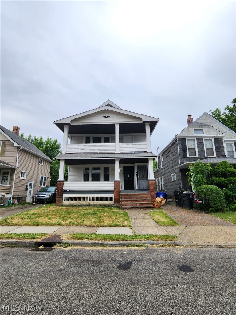 This spacious 4-bedroom, 1-bathroom colonial-style home in historic West Cleveland is completely move-in ready and waiting for you.
This layout offers excellent flexibility and privacy. The first floor features two convenient bedrooms alongside the main living areas, allowing for easy, single-level accessibility. Upstairs, the two additional rooms create a quiet, separate retreat with distinct acharacter. The charming unit features  newer carpeting throughout, generously sized rooms, and an updated kitchen  with oven and fridge and updated bathroom. Situated in a fantastic, historic neighborhood with easy access to local amenities, this property offers the perfect blend of comfort and convenience.
