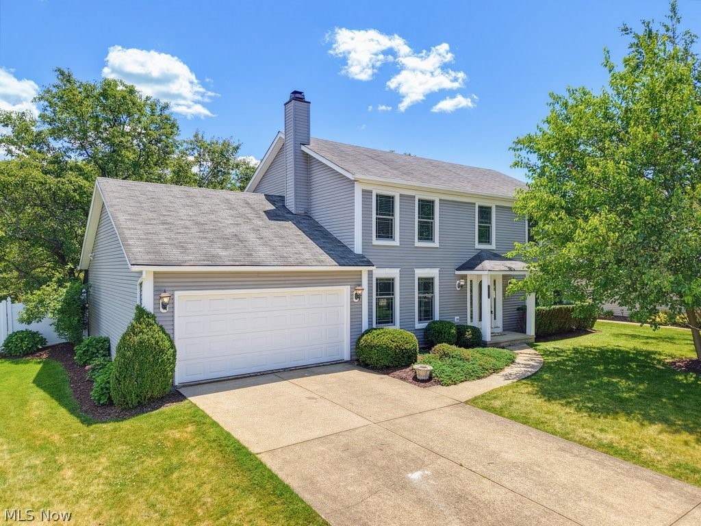 Welcome to this beautifully maintained, one-owner Colonial in the highly desirable Chandler Commons neighborhood of Strongsville! Offering over 2,800 square feet of living space plus a full basement, this spacious 4-bedroom, 2.5-bath home combines comfort, style & functionality.
Fresh paint throughout the living room, dining room, laundry room, basement, & all four upstairs bedrooms, along w/ updated lighting & Andersen windows installed 2023, creating a bright, inviting atmosphere filled w/ natural light.
The thoughtfully designed first floor features a spacious living room w/ custom built-in shelving & a charming window bench w/ cushions, a formal dining room, a welcoming family room w/ a wood-burning fireplace & refrigerated wine cooler (2021) & a large eat-in kitchen featuring a beautiful bay window, ample cabinetry & direct access to the backyard. All kitchen appliances, Bosch dishwasher (2020), along w/ the washer & dryer, are included. You'll also find a convenient first-floor laundry room, half bath & a versatile bonus room that can serve as a fifth bedroom, home office, or playroom.
Step outside to the fully fenced backyard, offering privacy & charm—perfect for entertaining, relaxing, or enjoying quiet evenings outdoors.
Upstairs, the spacious primary suite features a fully renovated en-suite bathroom (June 2026) & a walk-in closet. The fourth bedroom also offers its own walk-in closet, while two additional generously sized bedrooms & another full bathroom w/ Skylight complete the second floor.
Additional updates include: updated electrical, hot water tank (2025), furnace (2019) & A/C (2018). APHW Home Warranty is also included, providing added peace of mind.
Lovingly maintained by its original owner, this move-in-ready home is conveniently located near shopping, dining, parks, schools & major highways. With its spacious layout, thoughtful updates & desirable Chandler Commons location, this exceptional home is ready to welcome its next owner.