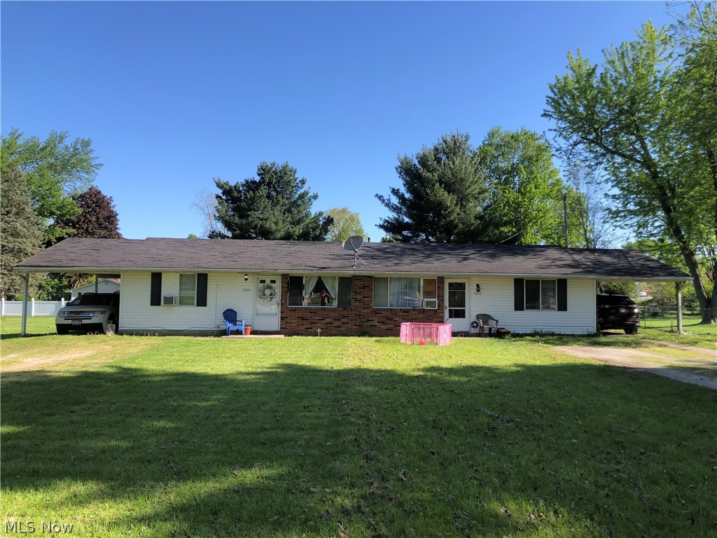 Attention investors!! Add this side by side duplex in Perry Twp. having long term tenants to your rental portfolio. Each side has 2 bedrooms, a full bathroom, a living room, an eat in kitchen and a laundry/utility room. There is a door in the kitchen that leads to a private cement patio area overlooking the back yard and there is a storage room off of the patio. There are separate driveways and a carport for each unit. The utilities are split and each side has it's own gas forced air furnace, gas hot water tank and electric meter. This duplex sits in a great location in Perry Twp. and has huge upside potential.