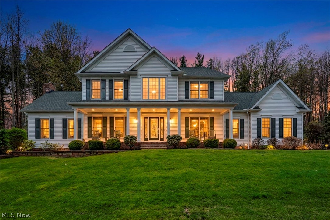 Private Luxury Estate on 2.5 Wooded Acres with Independent Guest Suite

Tucked away on 2.5 private wooded acres in the highly desirable Chardon School District, this exceptional estate offers more than 6,500 square feet of living space, combining luxury, privacy, flexibility, and modern comfort just minutes from Chardon amenities.

A dramatic two-story foyer opens to an impressive great room with soaring ceilings and a floor-to-ceiling fireplace, while the vaulted sunroom captures peaceful wooded views and natural light.

Designed for everyday living and entertaining, the chef’s kitchen features custom cabinetry, granite countertops, a large center island, double ovens, wine cooler, and a bright breakfast area overlooking the property.

One of the home’s most distinctive features is the fully independent private suite with its own entrance, garage, kitchen, living and dining areas, bedroom, full bath, and office, ideal for multigenerational living, extended guests, independent living arrangements, or a private work-from-home setup.

A main-level office with Murphy bed provides additional guest accommodations.

Upstairs, the spacious primary suite includes a custom walk-in closet and spa-inspired bath with heated floors. Additional bedrooms offer both Jack-and-Jill and private en-suite layouts.

The finished lower level includes a recreation room, wet bar, full bath, abundant storage, garage access, and dedicated exercise room.

Recent updates include a new roof, gutters and guards (2022), HVAC systems (2024), tankless water heater and filtration system (2024), updated appliances, refinished hardwood floors, interior paint, smart home features, and a whole-house generator.

Outdoor living features a brick paver patio, low-maintenance landscaping, and a serene wooded setting offering exceptional privacy.

A rare opportunity to own a thoughtfully designed luxury property in one of Chardon's most desirable locations.