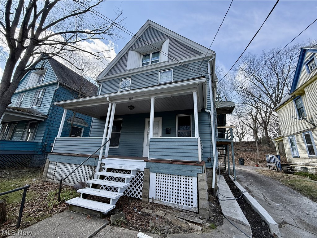Investor Opportunity! This classic up/down duplex in the heart of Akron offers immediate income and long-term potential. The upstairs 1-bed, 1-bath unit is currently rented for $775/month, while the downstairs 2-bed, 1-bath unit is vacant and ready for a new tenant—or perfect for an owner-occupant looking to "house hack." Its central location provides quick access to Highland Square, downtown Akron, and nearby amenities. Whether you're an investor expanding your portfolio or a first-time buyer seeking rental income, this property is priced for great cash flow and offers strong rental demand in the area. The seller is also offering nearby 221 Portage Path, making this an ideal chance to pick up two income-producing properties within close proximity. Please note: 48-hour notice required to show the occupied unit. Don't miss this opportunity to build equity while generating income!