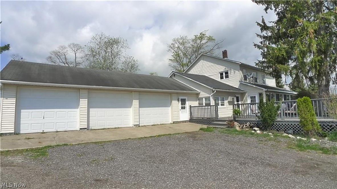 Exciting Opportunity – Attention Horse Lovers & Investors - “Bainbridge Equestrian Center” - 42 Stalls – Large Indoor Riding Arena - 2 Outdoor Riding Rings – 2 Homes – On 5 Acres - Geauga Co. – Auburn Twp. - ABSOLUTE AUCTION, all sells to the highest bidders on location: SATURDAY - NOVEMBER 16, 2019 - 11:00 AM, REAL ESTATE SELLS AT 12:00 PM. PROPERTY FEATURES: Bainbridge Equestrian Facility situated on 5.22 acres. 3 barns with a total of 42 stalls, indoor arena, and outdoor rings. The main barn has 25 stalls w/ 2 tack rooms and 17 tack lockers, multiple grooming areas, office, grain room, lg. wash rack for 2 horses w/ hot & cold, multi-purpose room, and hay storage. Center barn has 10 stalls with 5 attached walkout stalls with personal paddocks, grain room, and separate tack room. The west barn has an additional 7 stalls, hay loft, and tack/grain room. The 80x180 indoor riding arena has enclosed horse walk from the barn with show quality lighting and furnished, air-conditioned viewing