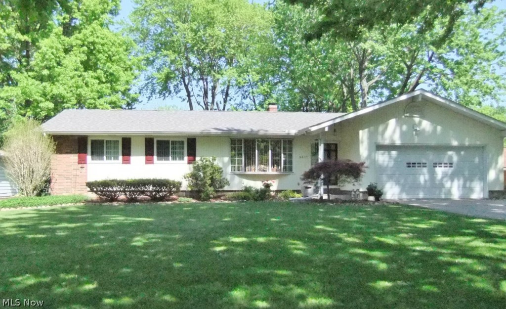 3 Bdrm Ranch w/ finished Bonus Rm & closet that was used as 4th Bdrm in Basement, could also be a Rec Rm. Home is immaculate & completely updated. New, vinyl siding in front (1996), Dimensional roof (2012), windows 2005, furnace & central air 2002. New carpeting in Family, Dining & Living Rm (2011). Kitchen w/ new counters, flooring, hardware, fan (2006). Both Bath Rms updated 2005. Living Rm w/ Bay window & newer window coverings. Family Rm w/ raised Hearth Stone fireplace & newer patio door leading to 16x14 concrete patio & 21 ft. round pool w/ full wrap around deck, all equipment installed in 2008. New lighting fixtures thru-out & entire home has been freshly painted plus there is new woodwork thru-out. 2nd Bath Rm has area for shower to make it a full Bath Rm. Basement has the add'l finished Bonus Rm & large Utility/Laundry Rm. 2.5/car garage w/ pull down stairs to floored attic. All appliances remain. Newer, oversized storage barn w/ 2nd floor in rear yard. Home Warranty Included!