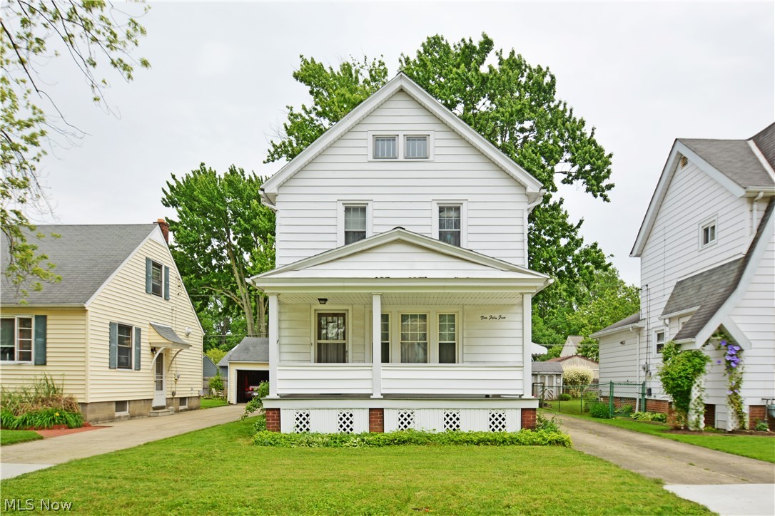 Great opportunity in a desirable neighborhood of Elyria. Much of the original woodwork remains in this 3 bedroom/1 full bath colonial. All appliances stay. Furnace and Hot Water tank 2014. Newer windows. Call for your personal tour today!