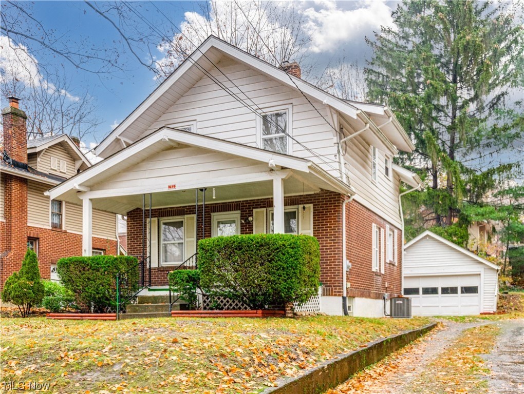 Lovingly cared for for many years, this fantastic 3-bedroom 1 full bath colonial, is the perfect way to begin the journey towards home ownership. Some of the more recent updates include A/C 2022, Dining Room Windows 2022, Furnace 2021, Gas and Water lines 2019, Storm Doors 2016. The   roof of the garage and house were redone in 2007 allowing for several more years of life. In 1993 the windows in the remaining part of the home were replaced and offer a lifetime warranty.  The basement features glass block windows and a shower, sink and toilet. Pipes have been capped so plumbing would be required but offers a great opportunity for a second bath. The freezer and refrigerator in basement also remain. A front porch, back porch and two car garage are also yours to enjoy with the purchase of this lovely home.  Whether you are looking to occupy or buy as an investment property, all you have to do is bring your own decorating ideas.  The rest is done. Make sure to call for your private showing today