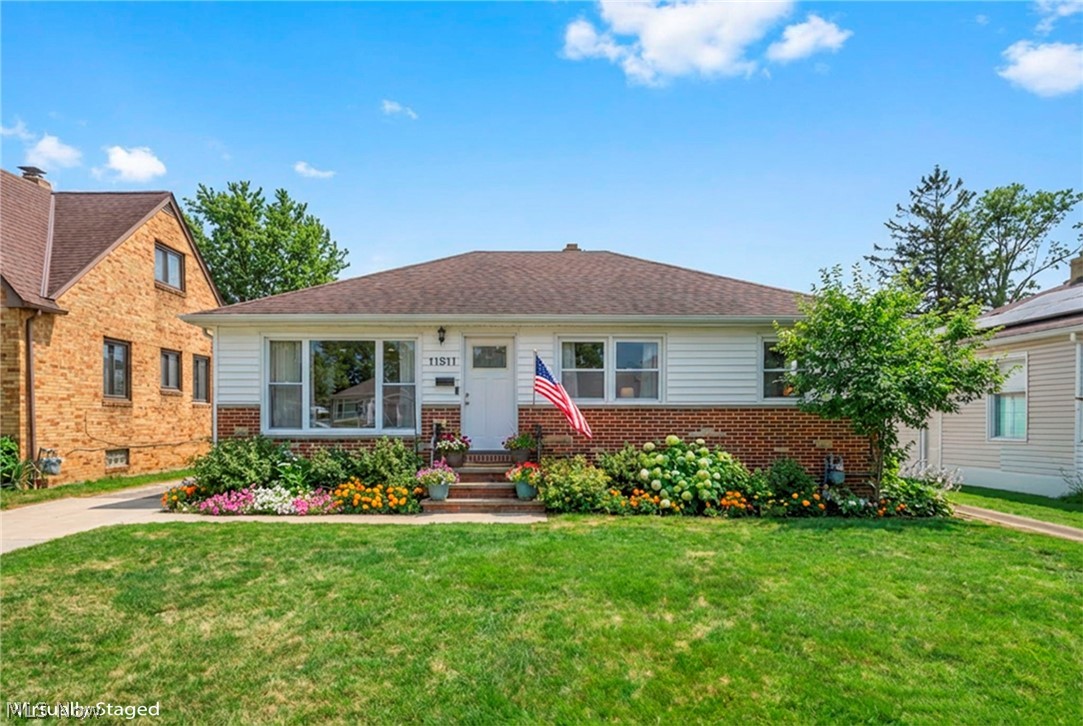 Welcome home to this beautifully updated ranch located in a desirable Parma Heights neighborhood just minutes from Tri-C Community College, shopping, restaurants, and the Metroparks. This move-in-ready home features a bright, open layout with gorgeous hardwood floors and three generously sized bedrooms.

The updated kitchen is both stylish and functional, offering white shaker cabinetry, granite countertops, a tile backsplash, and stainless steel appliances that stay with the home. The remodeled bathroom features ceramic tile and granite countertops, giving the space a clean, modern feel.

The finished full basement provides a tremendous amount of additional living space—perfect for a family room, recreation area, home office, or workout space.

Step outside to enjoy the large backyard, ideal for summer entertaining, complete with a newer patio and fencing for privacy.

Major updates include the furnace and air conditioning (2018), electrical panel (2018), roof (2011), and a water tank approximately 7 years old.

Conveniently located near so many community amenities, this home offers the perfect blend of comfort, updates, and location and fun!  Set up your private showing today.