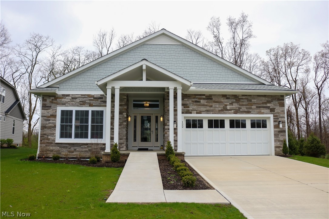 MODEL HOME NOW FOR SALE WITH SPECIAL PRICING! Over $60,000 worth of high end upgrades, customizations, and appliances included! Lower-level now roughed out for a huge 4th bedroom (PERFECT for an in-law suite, children's area, music studio or even a golf simulator!). Adding 1,100 sq. ft. of living space, with a media room/workout space, and additional full bath/shower! The floor-plan was expertly designed to allow for a 1,000 sq. ft., naturally-lit storage space. The 13-course basement, high ceilings, and numerous green-living/energy saving features, create the ideal private living space not typical in a ranch home. Ohio's top custom home builder, Kertes Homes, maintains award winning green-building standards, top ratings with the Home Energy Rating System and quality difficult to find elsewhere. The Parkland Ranch builds new at $658,900, making our Special Model Home Pricing an opportunity that won't be beat. Features include: 5-inch natural hardwood flooring, Extra tall kitchen cabine