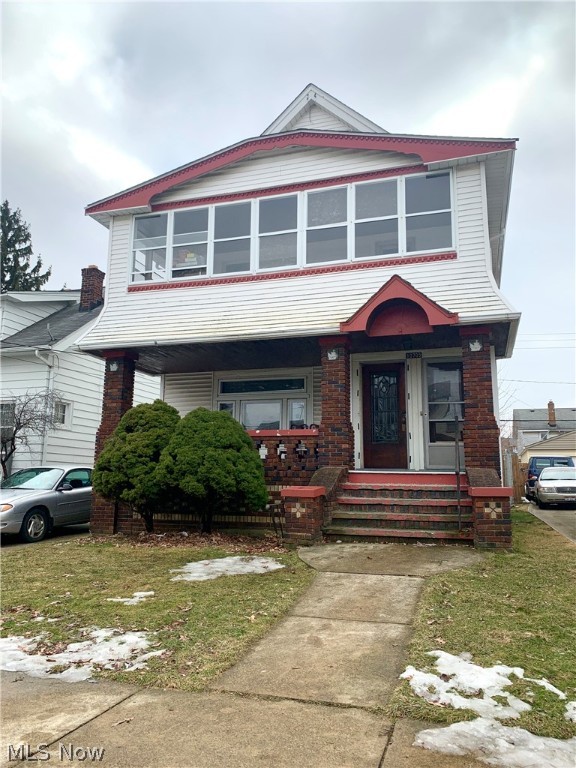 Say hello to this incredible Cleveland duplex, fully rented with a $1400 monthly income. Almost identical units offer large, eat-in kitchens, two bedrooms, wooden floors, and structural details that make this property unique. The full, unfinished basement with space for communal laundry, as well as the detached garage offer tenant benefits - or your own, should you choose. With plenty of possibilities tucked inside this property, and showings after an accepted offer, you'll want to get yours in quickly to take a look inside this charmer.