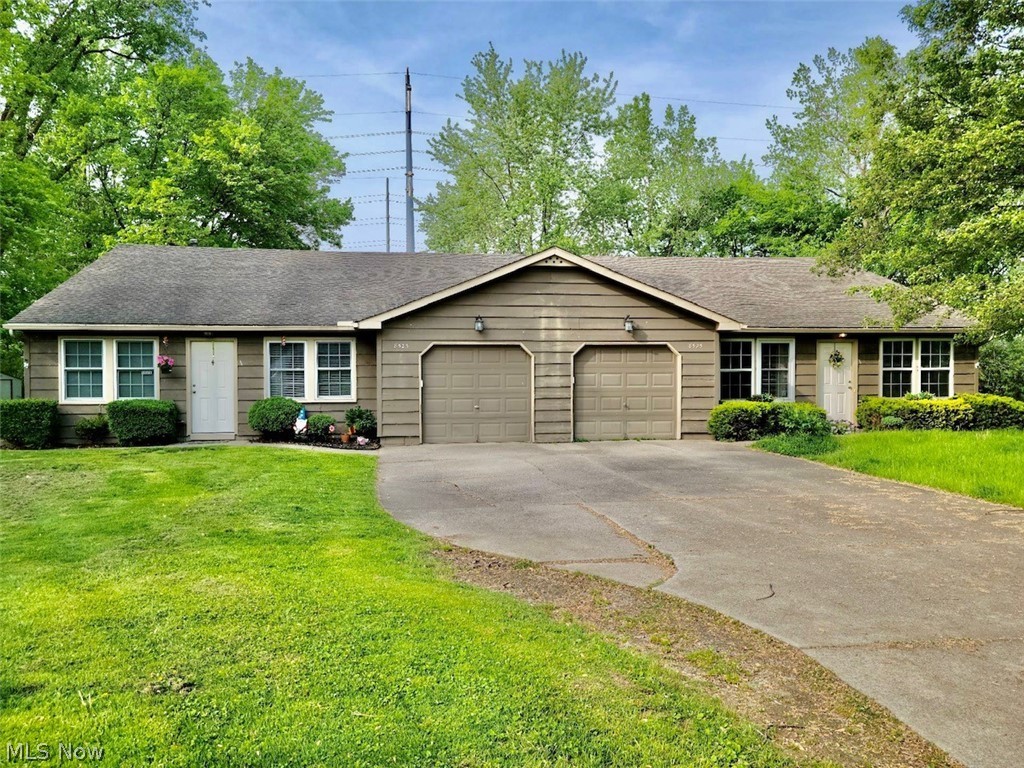 A rare opportunity to own a side by side ranch 2 unit in Strongsville! Each unit offers 3 bedrooms and 1.5 baths as well as in suite laundry and attached garages!  Units are identical other than slight decor changes. This well maintained property offers many updates including both furnaces in '13, roof complete tear off in '05, gutters in '09, Exterior Painted '09, new toilets '13, new front doors in '13, updated kitchens,  In Addition: Unit 8523 also offers new A/C in '05, H2O in '12,  Unit 8525 has a new A/C in 13, plus Newer bathroom flooring.  Excellent  tenants with leases expiring in 2023 both wish to stay!
