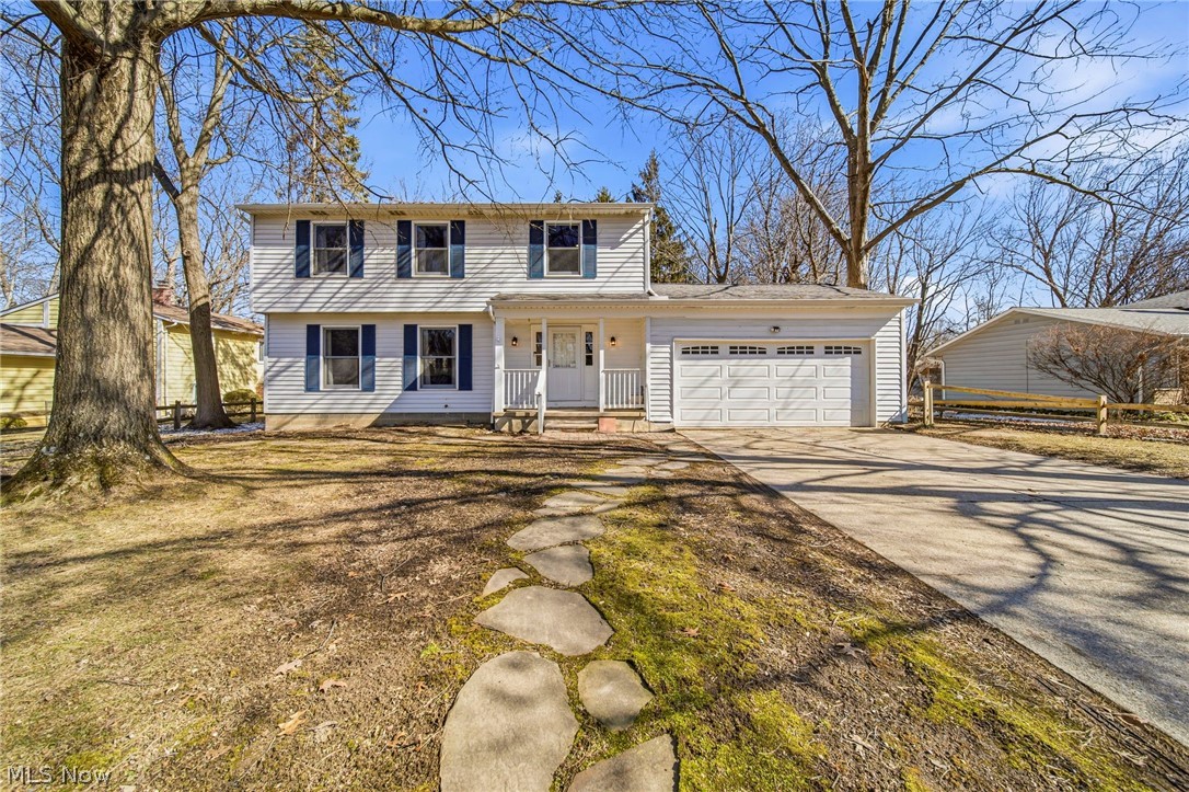 Welcome to 8285 Steeplechase Drive in beautiful Mentor! Nestled on a quiet cul-de-sac in the highly desirable Hunter’s Woods community, this lovingly updated 4-bedroom, 2.5-bath colonial offers the perfect blend of comfort, style, and setting.
The current owners have thoughtfully refreshed the home over the past year with new flooring, plush carpeting, fresh paint, and updated light fixtures throughout—creating a move-in ready space you’ll immediately feel at home in.
The heart of the home is the open kitchen featuring a center island and seamless flow into the living room—ideal for entertaining or everyday living. Just off the main living areas, the cozy family room showcases a painted brick fireplace with a large wood mantel, brand-new carpeting, and a charming bay window that fills the space with natural light.
Upstairs, you’ll find four spacious bedrooms, including a comfortable primary suite, offering room for family, guests, or a home office.
The basement provides excellent additional living space—perfect for a recreation room, kids’ play area, home gym, or office—plus ample storage and a convenient laundry area.
Step outside and enjoy the large backyard, offering plenty of room to play, garden, or simply relax. The large screened-in porch is perfect for summer evenings, and the newly built deck expands your outdoor entertaining options.  A storage shed offers space for tools and lawn equipment in the rear of the yard.
This home sits on nearly a third of an acre and is located across from a serene pond, this setting offers peaceful views and a quiet place to unwind while enjoying nature.
If you’ve been waiting for an updated colonial in a prime Mentor location with space, charm, and a beautiful setting—this is the one.  Great access to I-90 and a short drive from all the shopping and dining options Mentor Avenue offers.