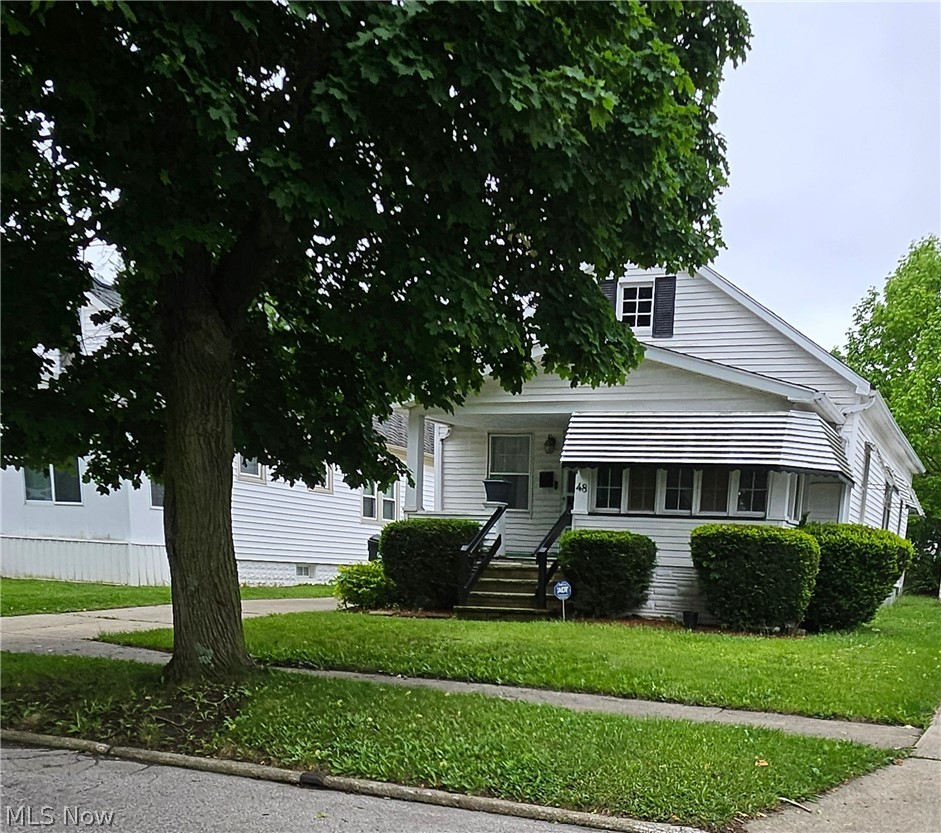 Move-in ready and freshly updated, this charming 2-bedroom, 2 full bath home is ready for its next owner!
Step inside to a clean, refreshed space featuring:
* Brand-new vinyl flooring throughout
* Fresh paint throughout the entire home
* Main floor living for convenience
* Updated kitchen with cozy eat-in area
*  Appliance-ready kitchen — just bring your own!
* Two full bathrooms for added comfort
*  Spacious living area with great natural light
*  Covered front porch perfect for relaxing
The home also offers a full basement providing plenty of storage or potential for additional living space.
Perfect for first-time buyers or anyone looking for a clean, affordable home with key updates already done.
