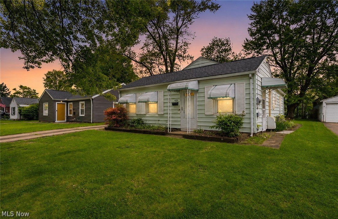 Welcome to 485 Grosvenor Ave NW in desirable Mayflower Village! This 3-bedroom, 1-bath ranch offers the perfect opportunity to create a home that reflects your personal style and vision. Whether you've been dreaming of fresh paint colors, updated flooring, a modernized kitchen, or adding your own finishing touches throughout, this home provides a solid foundation to make those ideas a reality. Enjoy the ease of one-floor living in a convenient Massillon location close to shopping, dining, schools, and downtown amenities. The spacious layout offers endless possibilities for customization, making it an excellent option for first-time buyers, investors, or anyone looking to build equity through thoughtful updates. Outside, you'll find a large detached 2-car garage complete with heat from an oil furnace, offering the perfect space for vehicles, storage, hobbies, or a year-round workshop. Even better, many of the major improvements have already been completed within the last 10 years, including the roof, windows, hot water tank, and furnace rebuild. With the big-ticket items already addressed, you can focus your attention on transforming the cosmetic details and creating a space that truly feels like home. Bring your ideas, your inspiration, and your imagination—485 Grosvenor Ave NW is full of potential and ready for its next chapter. Schedule your private showing today!