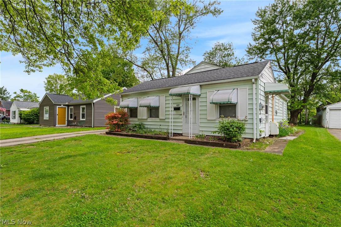 Welcome home to 485 Grosvenor Ave NW in desirable Mayflower Village! This 3-bedroom, 1-bath ranch offers comfortable one-floor living in a convenient Massillon location close to shopping, restaurants, schools, and downtown Massillon. Perfect for first-time buyers, downsizing, or investors, this home is ready for your personal touch and offers great potential to make it your own. The large detached 2-car garage is heated with an oil furnace, making it ideal for vehicles, storage, hobbies, or a workshop year-round.
Several major updates have already been completed within the past 10 years, including the roof, windows, hot water tank, and furnace rebuild, giving the next owner a solid start while adding their own style and updates inside. Schedule your showing today!