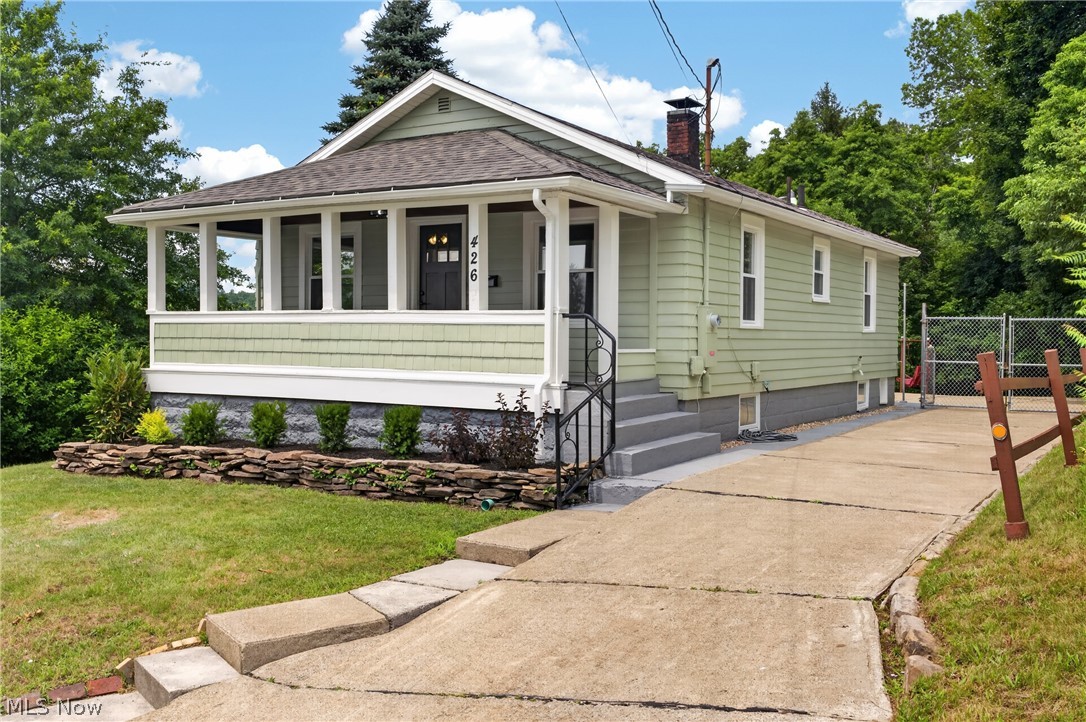 Completely professionally remodeled from top to bottom, this charming two-bedroom home in the heart of Lowellville is truly move-in ready! Quality craftsmanship and attention to detail are evident throughout. The main floor features spacious living areas plus a versatile bonus room off the living room that would make an excellent home office, den, or additional living space. The full basement includes an extra room with potential for a third bedroom, a bathroom, and plenty of storage. This home has undergone extensive renovations inside and out. Exterior improvements include a 30-year roof, replacement windows, new front and rear doors, Anderson storm door, updated exterior lighting, new landscaping, freshly painted exterior, updated gutters, and a replaced A/C compressor. Inside, you’ll appreciate the premium laminate flooring throughout, freshly painted walls and woodwork, new 5-inch baseboards, updated trim, new lighting and ceiling fans, updated locksets, and a refreshed basement. The beautifully remodeled kitchen features premium maple soft-close cabinetry, butcher block countertops, tile backsplash, stainless steel sink, American Standard faucet, and a new microwave. The bathroom has also been updated with a new exhaust fan vented outdoors and a lighted mirror. Major mechanical updates provide added peace of mind, including a new 100-amp electrical service, complete electrical rewiring with new outlets and switches, updated plumbing supply lines and drains, new hot water tank, serviced furnace, new laundry sink and faucet, and plumbing and venting for a washer and dryer. Outside, enjoy a beautiful setting with a fenced backyard, a 2.5-car garage, and additional off-street parking. All appliances are included, making this home truly move-in ready. With its extensive professional renovations, quality craftsmanship, and room to grow, this home offers the perfect blend of modern updates and everyday comfort. Schedule your private showing today.Immediate possession