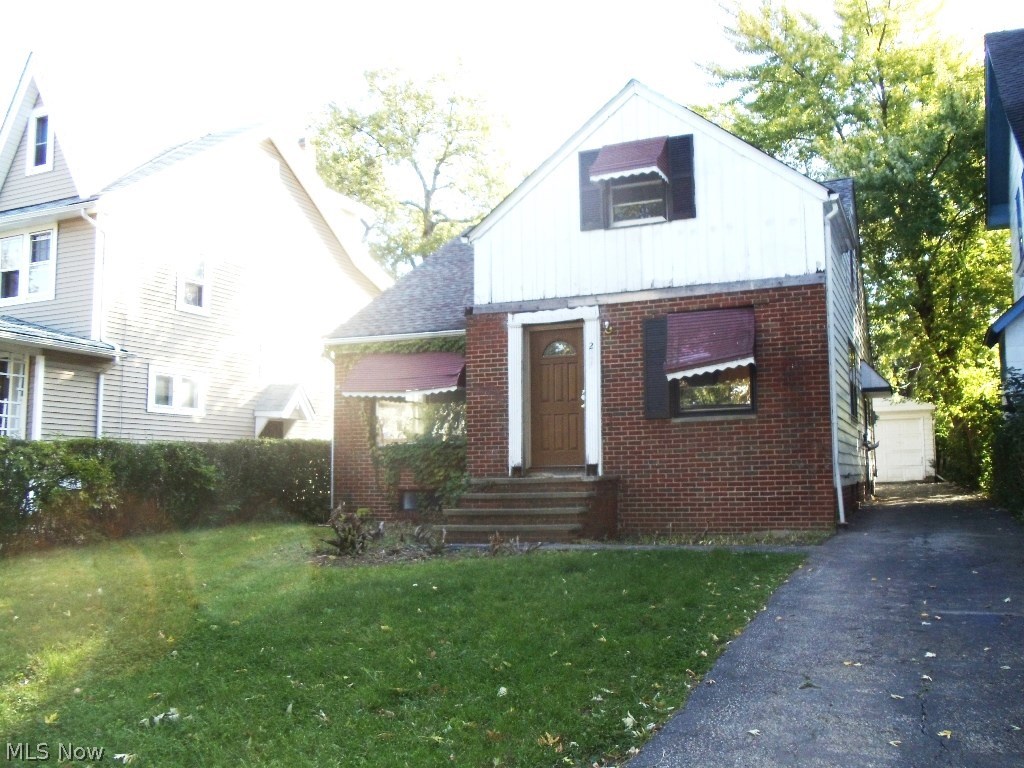 Spacious home with a full basement and 2 car garage. This home has tons of potential: large living room with a fireplace and tons of natural light, formal dining room, spacious eat in kitchen, family room that can easily be converted back to a 4th bedroom, and the master bedroom has it’s own private bathroom. Full basement is partially finished, NEW furnace, roof approximately 7 yrs, and the electric / panel is newer also. Convenient location near interstate access, Coventry, University Circle, CWRU and hospitals. Don’t miss out on this one!  Sold as is. Please note taxes may reflect the homestead exemption. Buyer to assume any/all city POS violations.