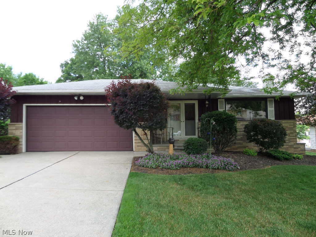 Excellent location off of W Sprague Rd. Step into the front foyer and you will instantly see that this ranch home has been lovingly maintained and updated throughout the years. Beautiful floor to ceiling stone fireplace is shared by the living room and dining room. Large eat in kitchen has all the appliances. Master bedroom has updated half bath and the other 2 bedrooms share the updated full bath. Half of the lower level is finished with cozy family room and gas fireplace. The second half is the game/entertainment room complete with bar and pool table. Unfinished area offers plenty of storage. Both front and back yards are well landscaped with flowers, plants and trees.