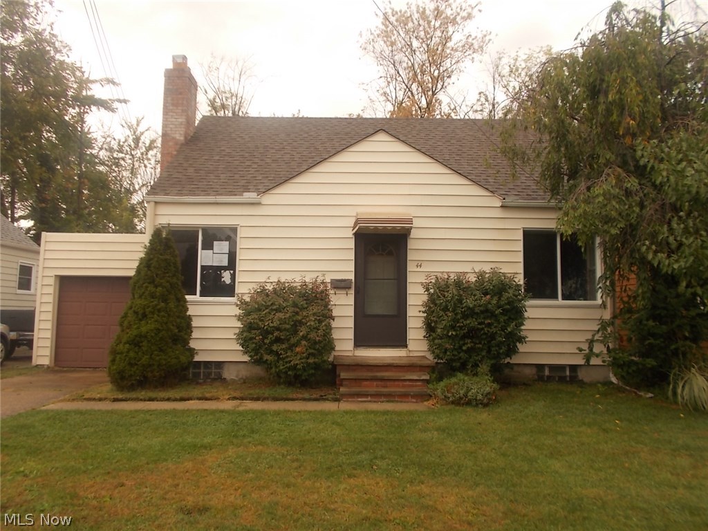 Great 3 bedroom cape cod with lots to offer! Neutral kitchen with ample cabinet and counter space. Nice sized living room with cozy fireplace. Sliding door to the back deck is perfect for entertaining! Full unfinished basement awaits your finishing plans and ideas. Being sold as-is. Call today to schedule a private tour!
