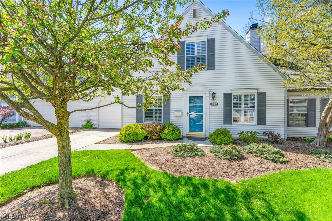 This charming condo in desirable Brookpoint Village has been  maintained in excellence. Beautiful hardwood floors flow from the entrance and through the formal living and dining rooms. Impressive kitchen with natural wood cabinets, granite counters, tile back splash, black appliances and  porcelain tile floors. Step out of the sliders onto the large deck porch to enjoy  this premium location overlooking the  wooded park-like setting.  A first floor bedroom with full bath plus two spacious bedrooms and a full bath on the second floor. Improvements since 2012 include windows, HVAC,and appliances.